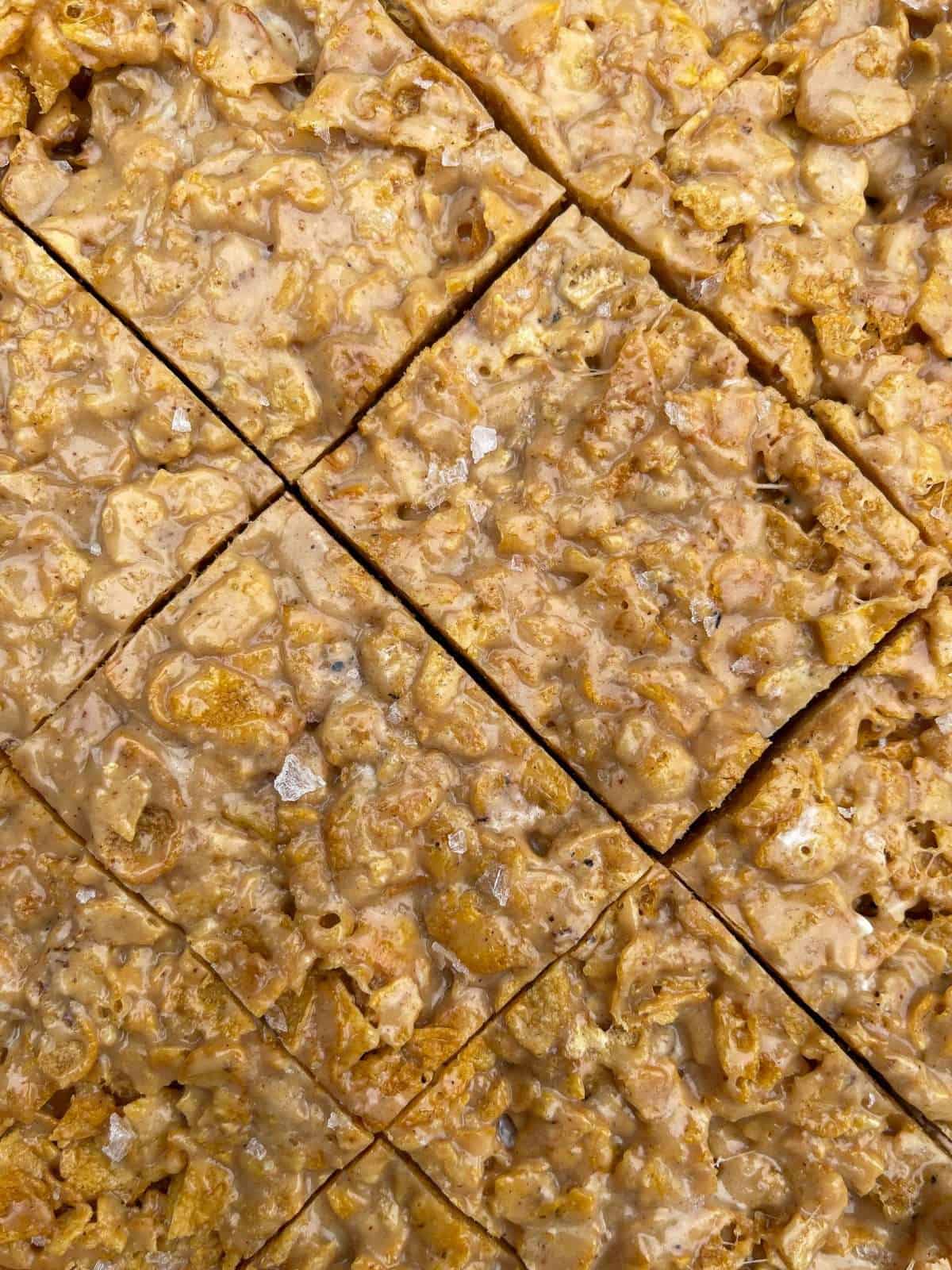 peanut butter cornflake marshmallow treats