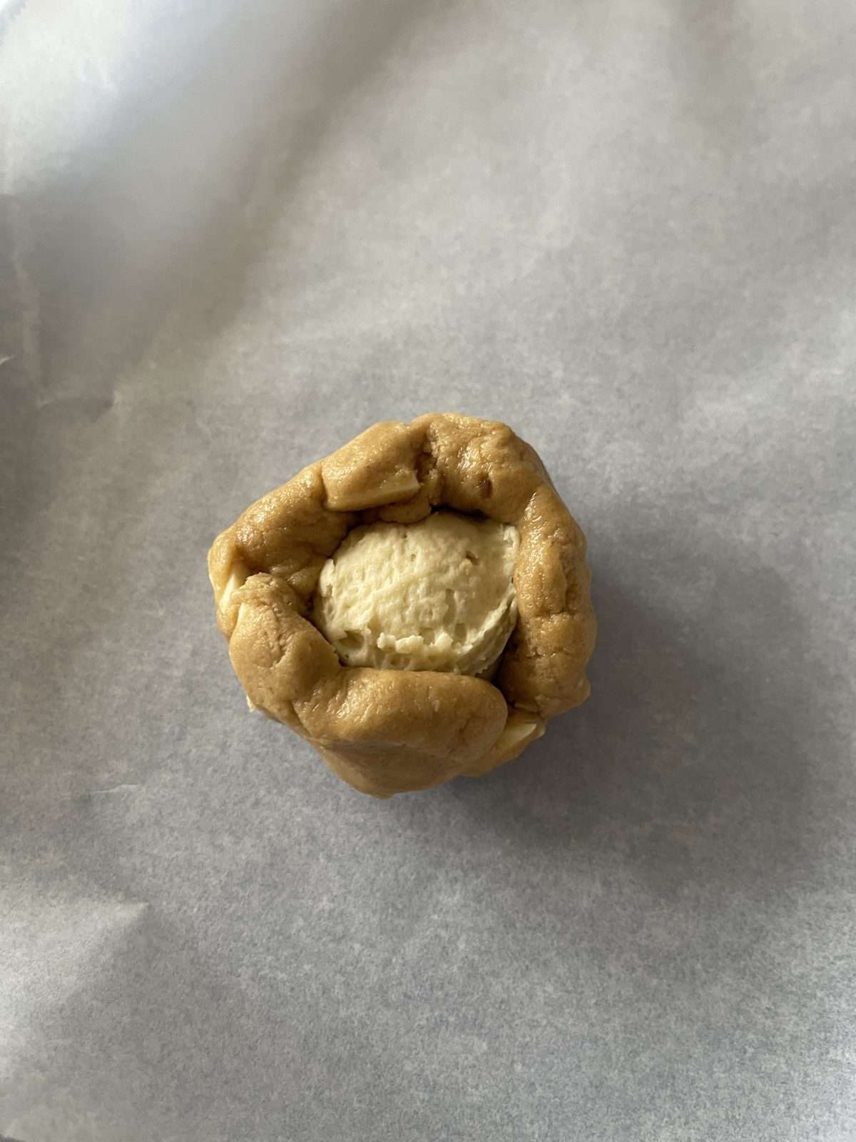 frangipane stuffed cookie