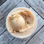 churned treacle tart ice cream