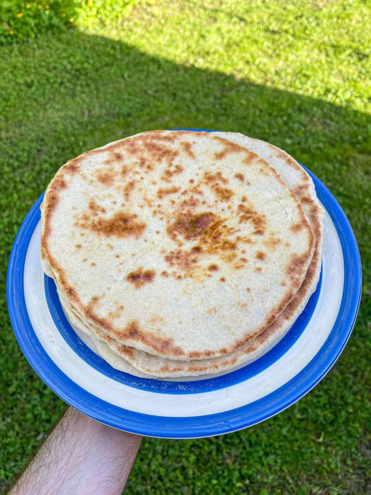 homemade flatbreads