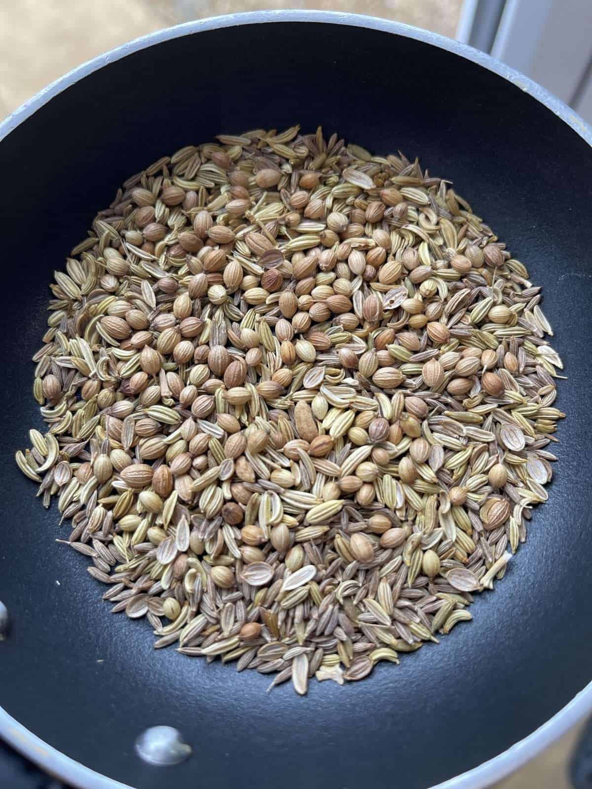toasted seeds