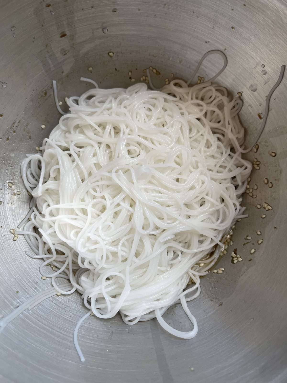 soaked vermicelli noodles