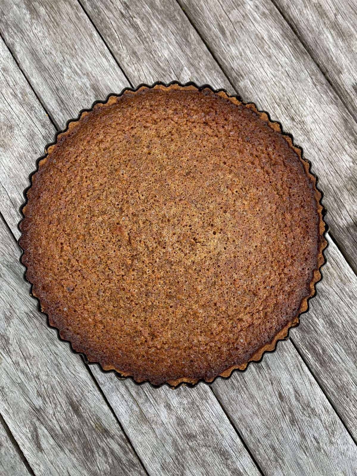 baked treacle tart