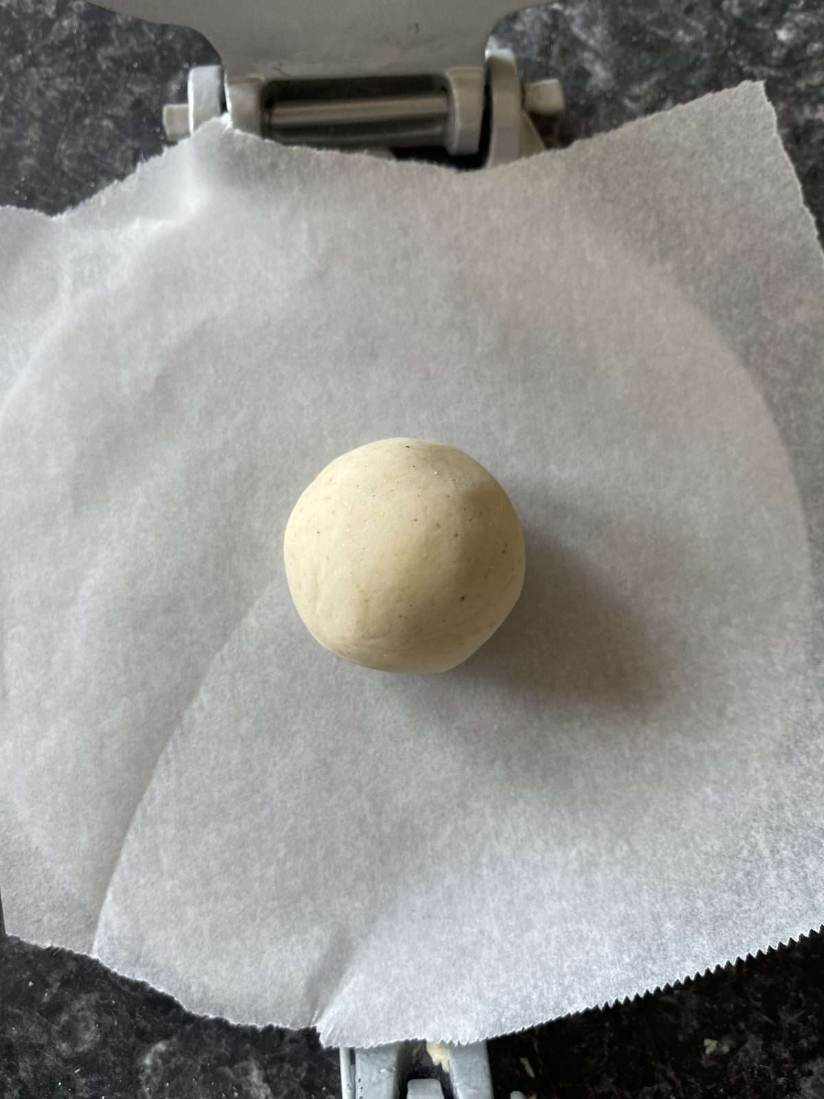 ball of corn tortilla dough