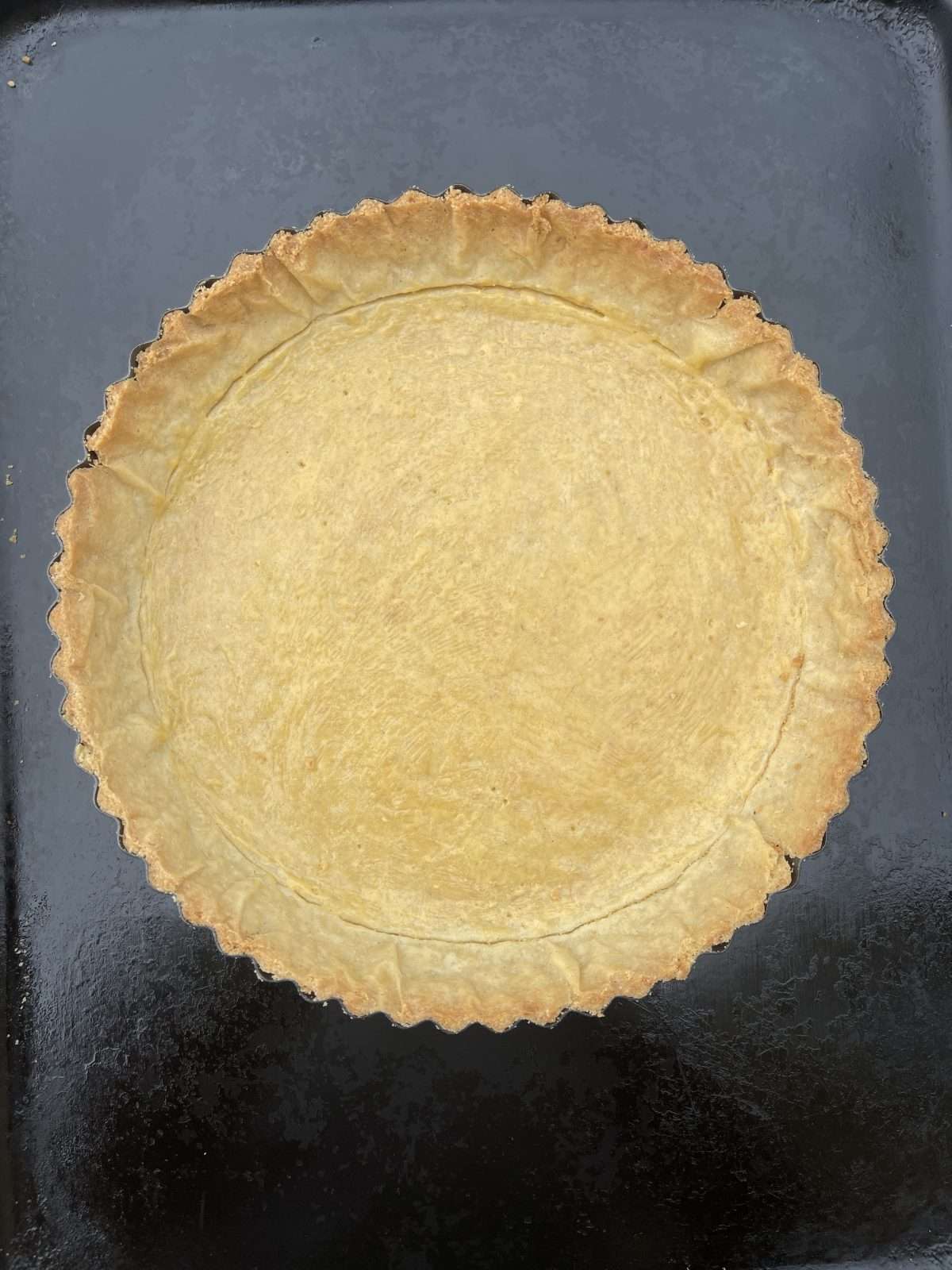 blind baked tart case