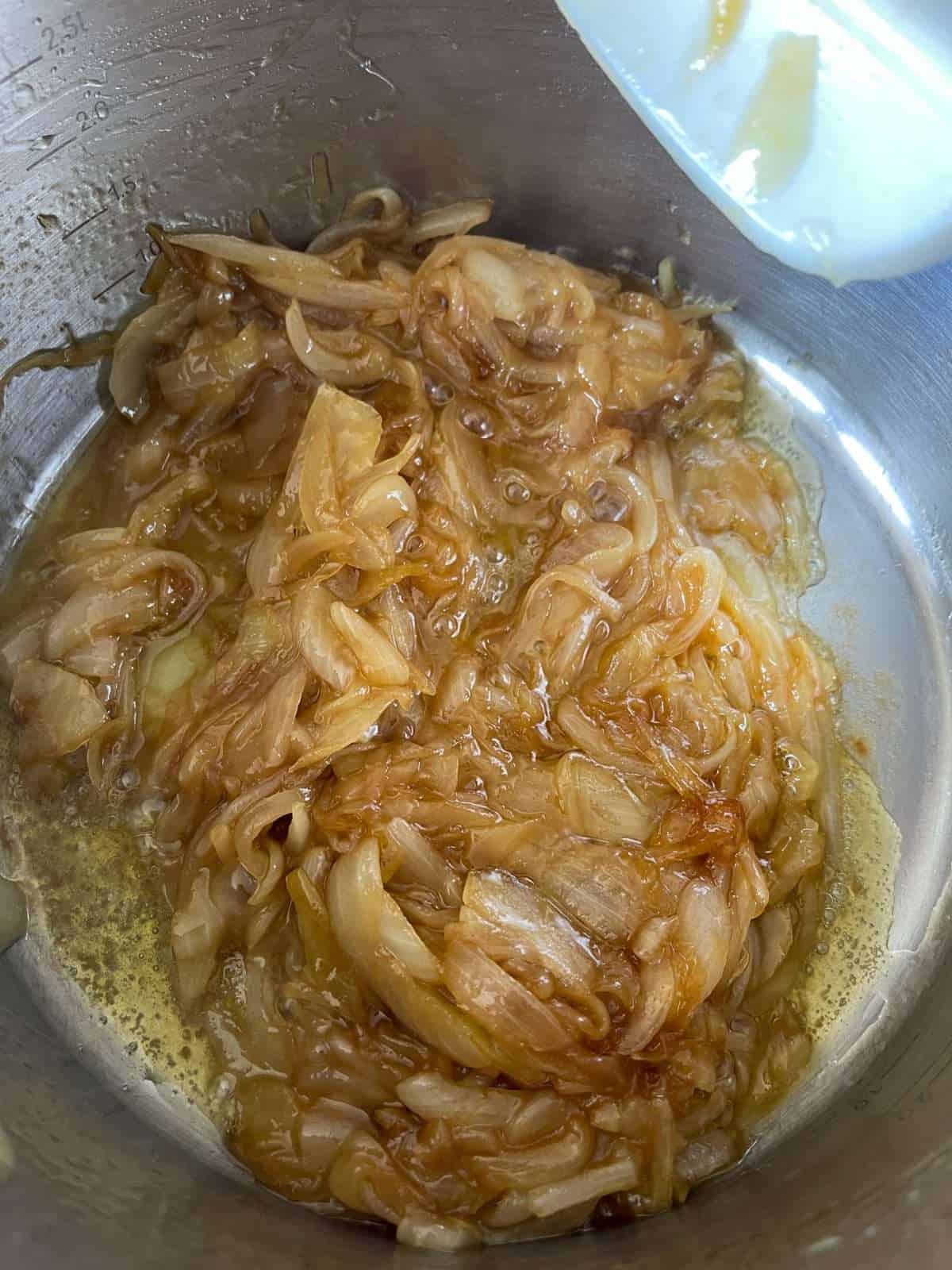 caramelised onions
