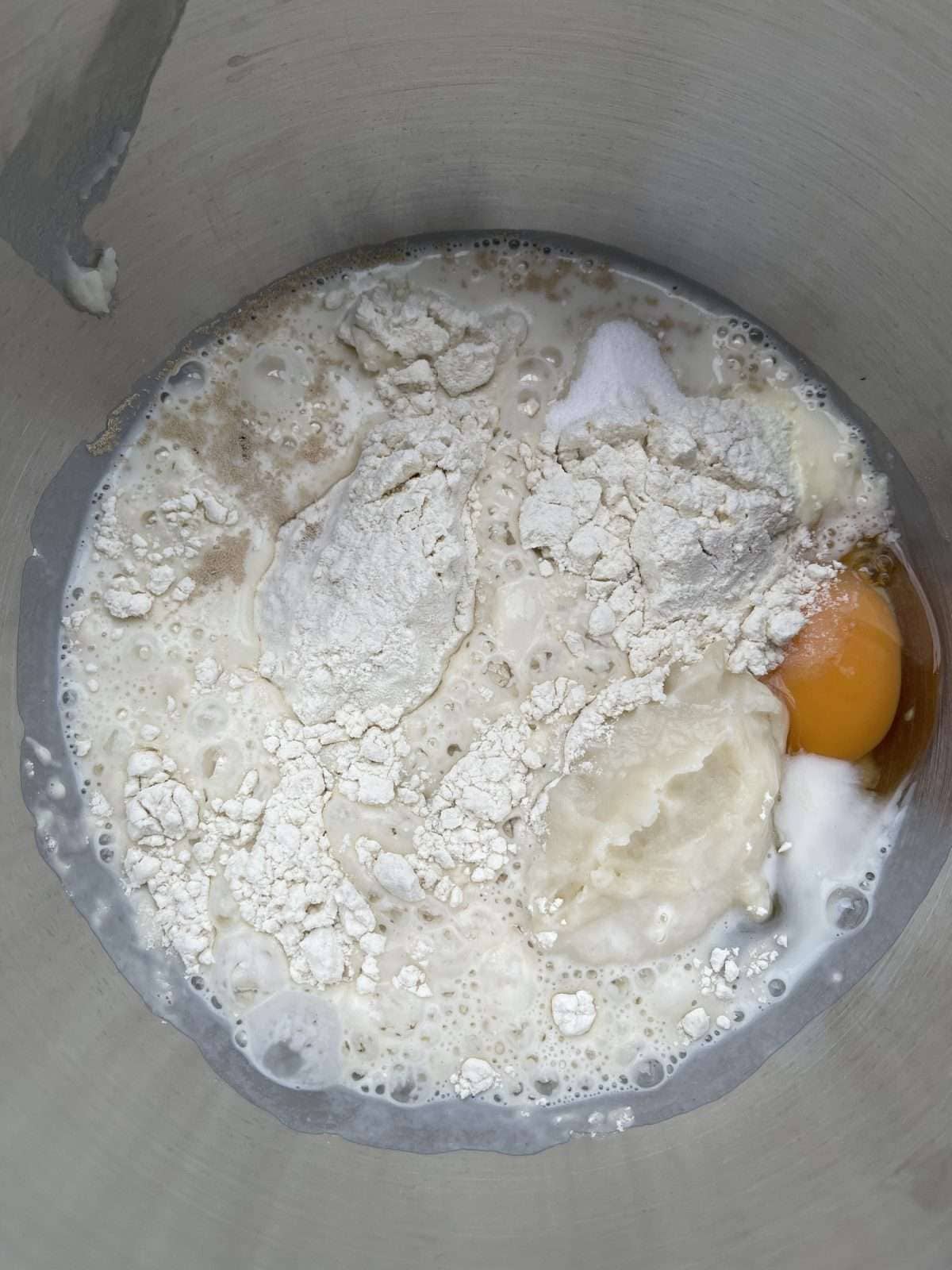 dinner roll dough ingredients