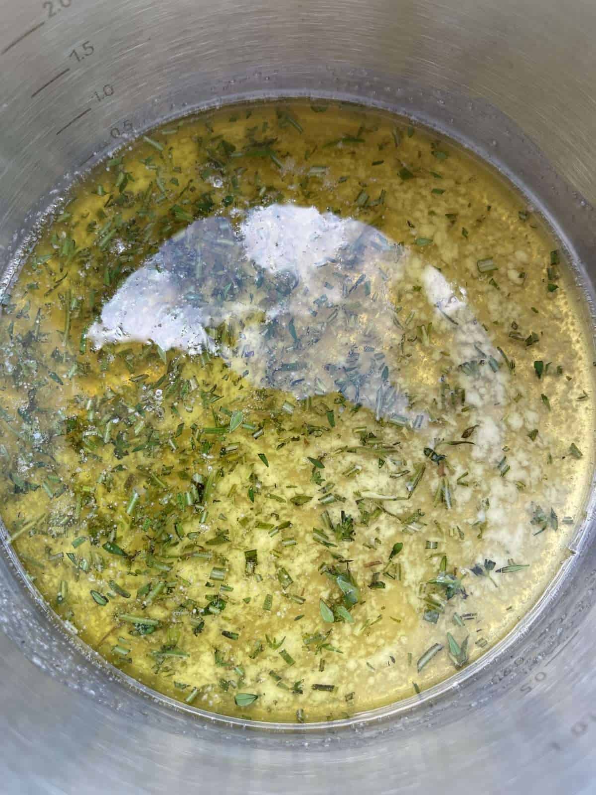 herb & honey butter