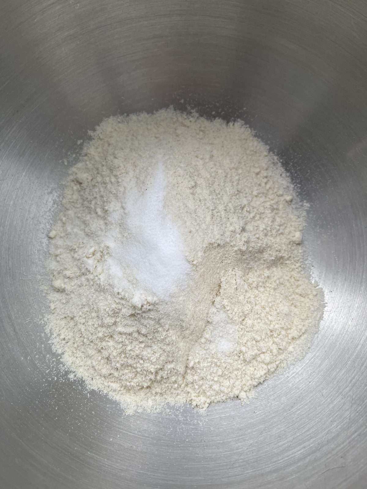 white masa harina flour with salt