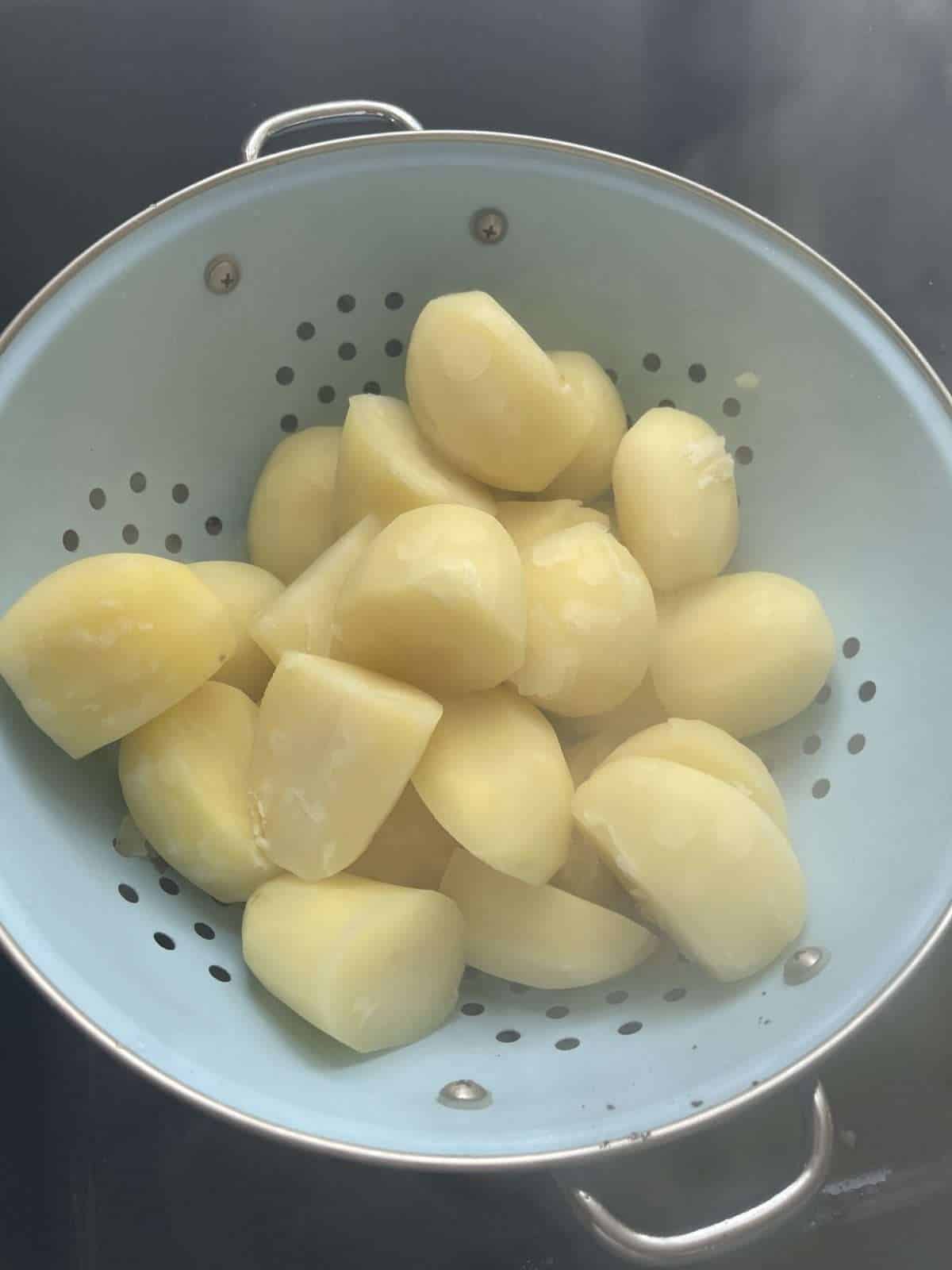 par boiled roast potatoes