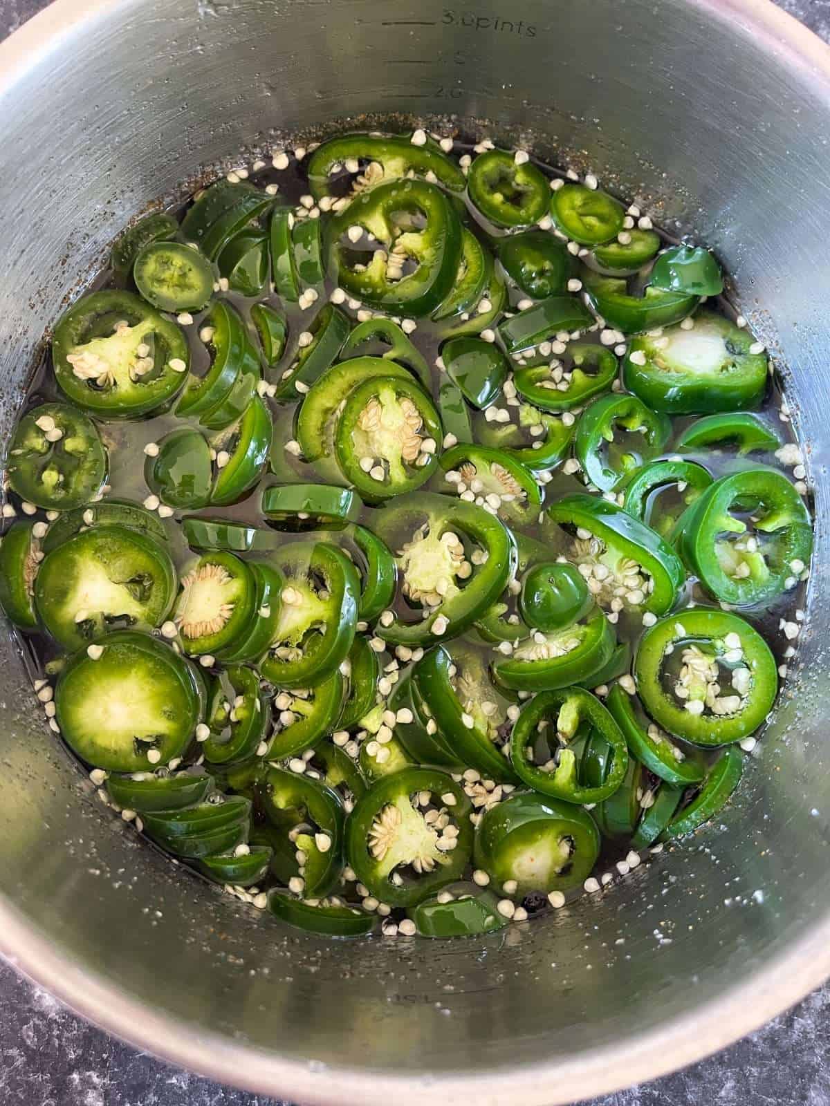 raw jalapenos in pickle