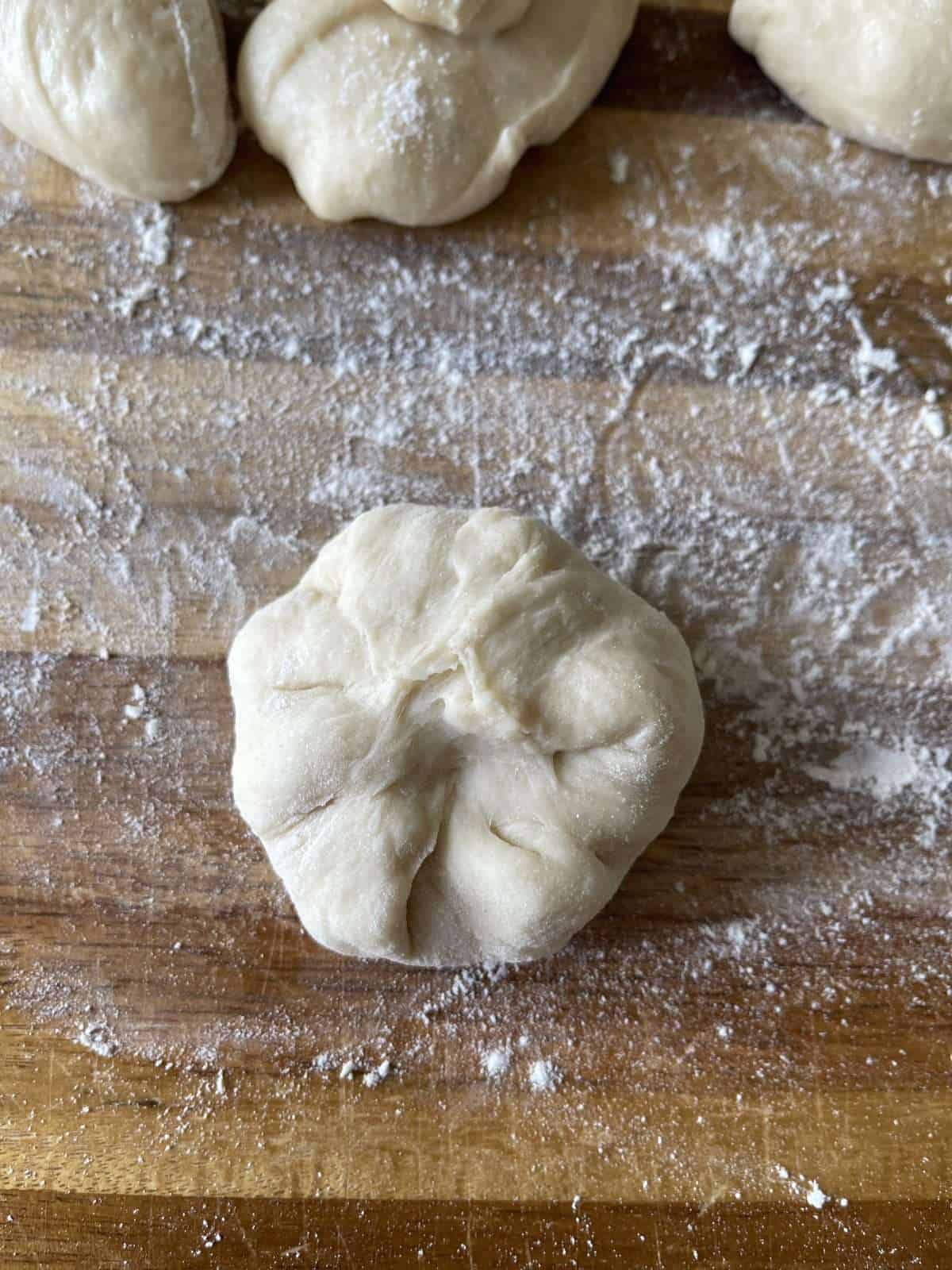 sides of dough brought in