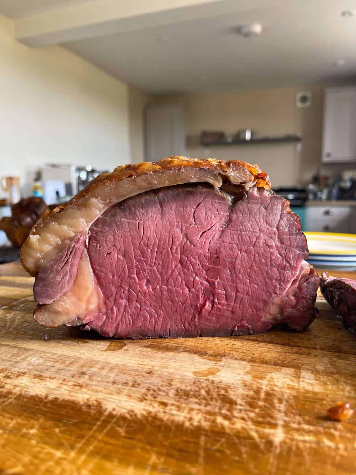 slow roasted sirloin of beef