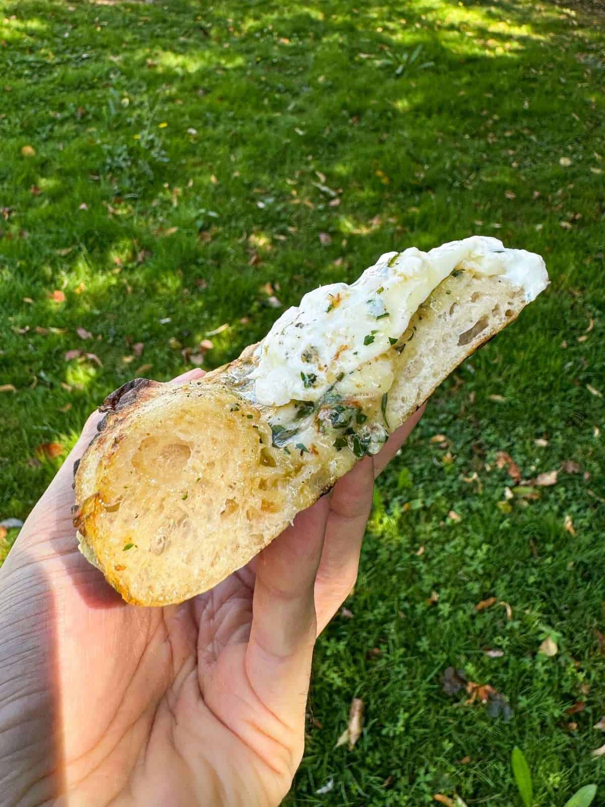 100% biga pizza dough crust