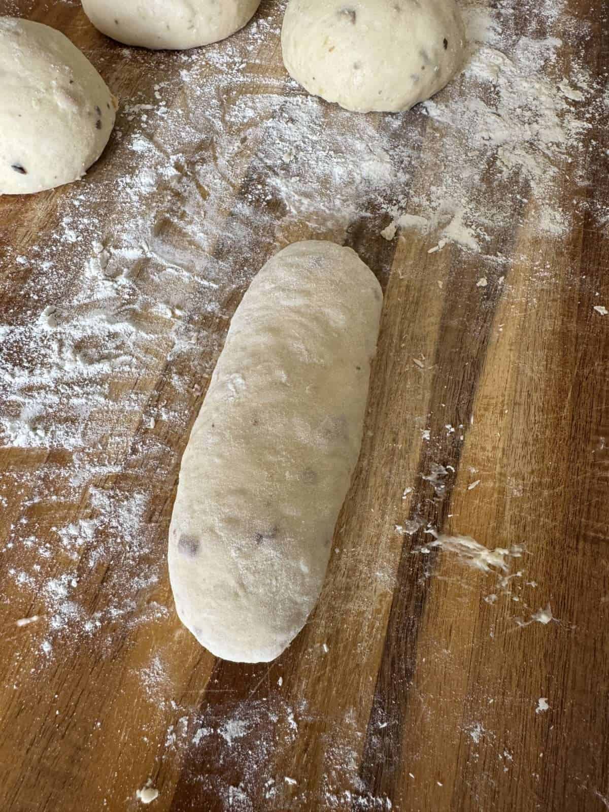 how to shape hot dog buns