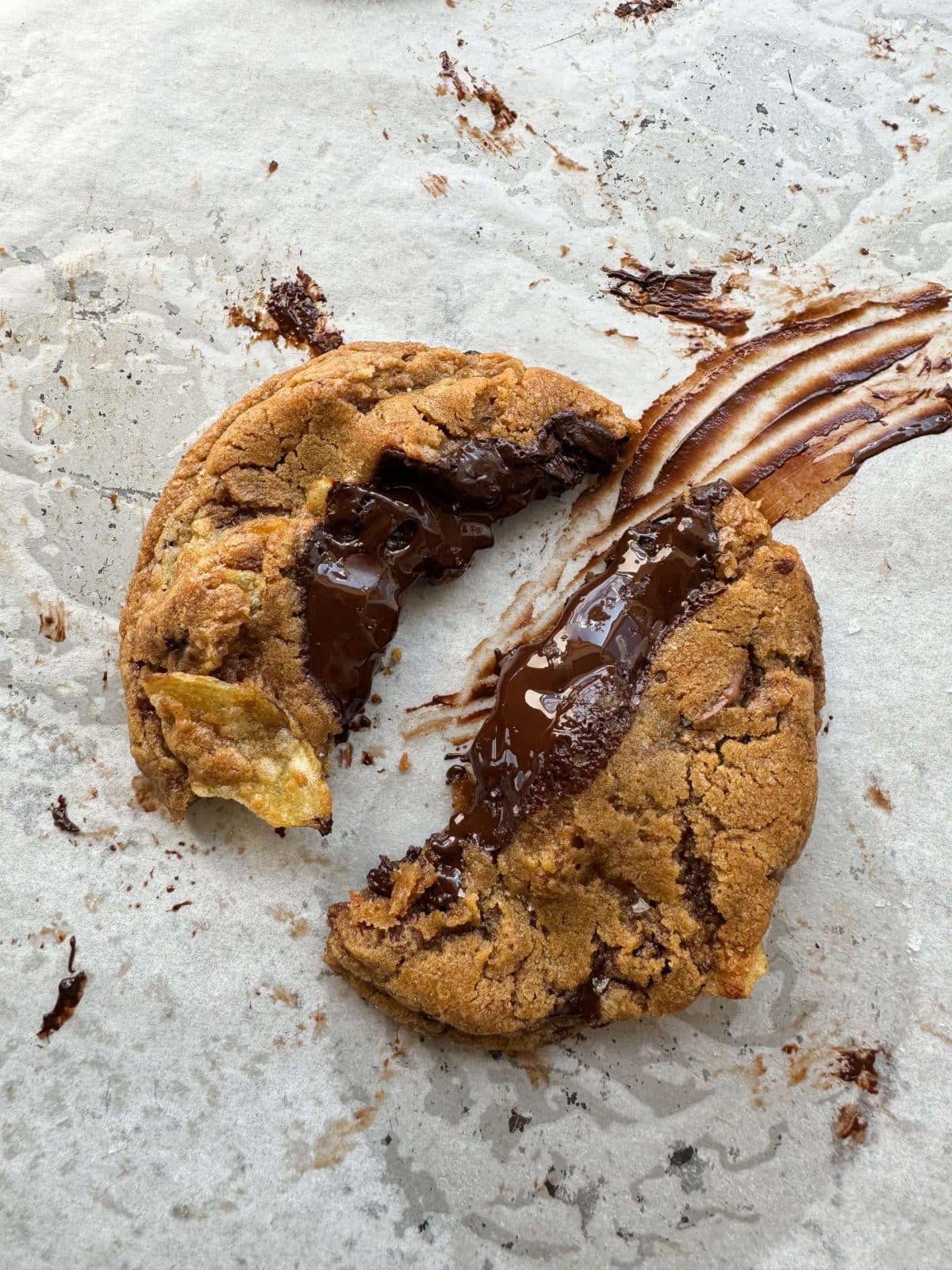 kettle chip dark chocolate cookie