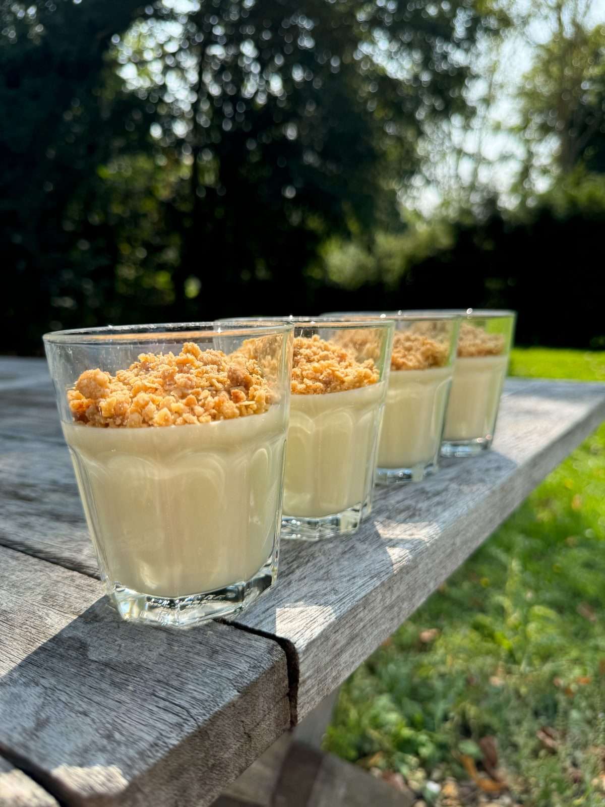 lemon & lime possets