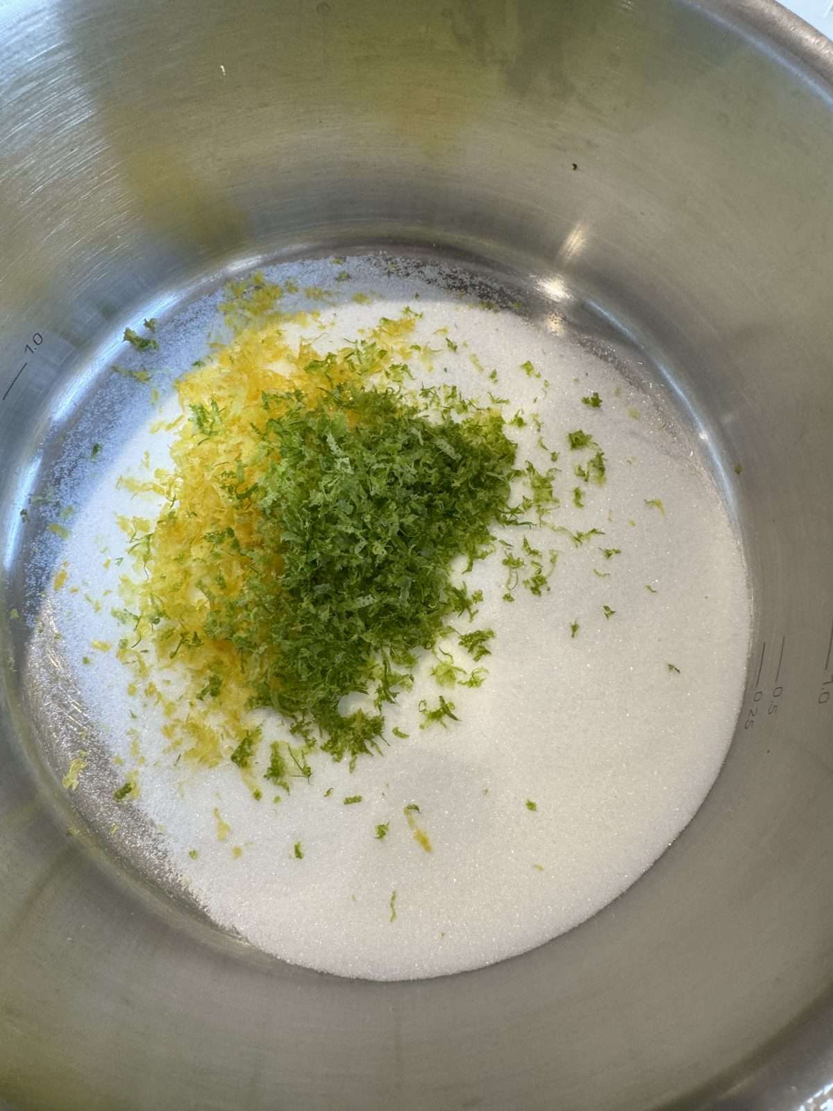 sugar & zests for possets