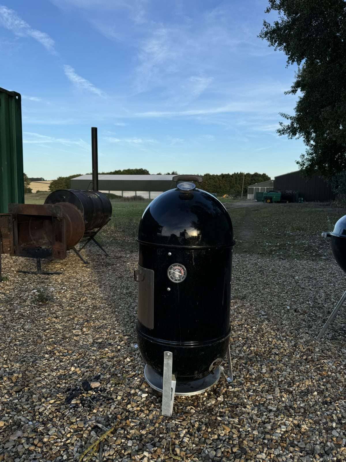 weber charcoal smoker