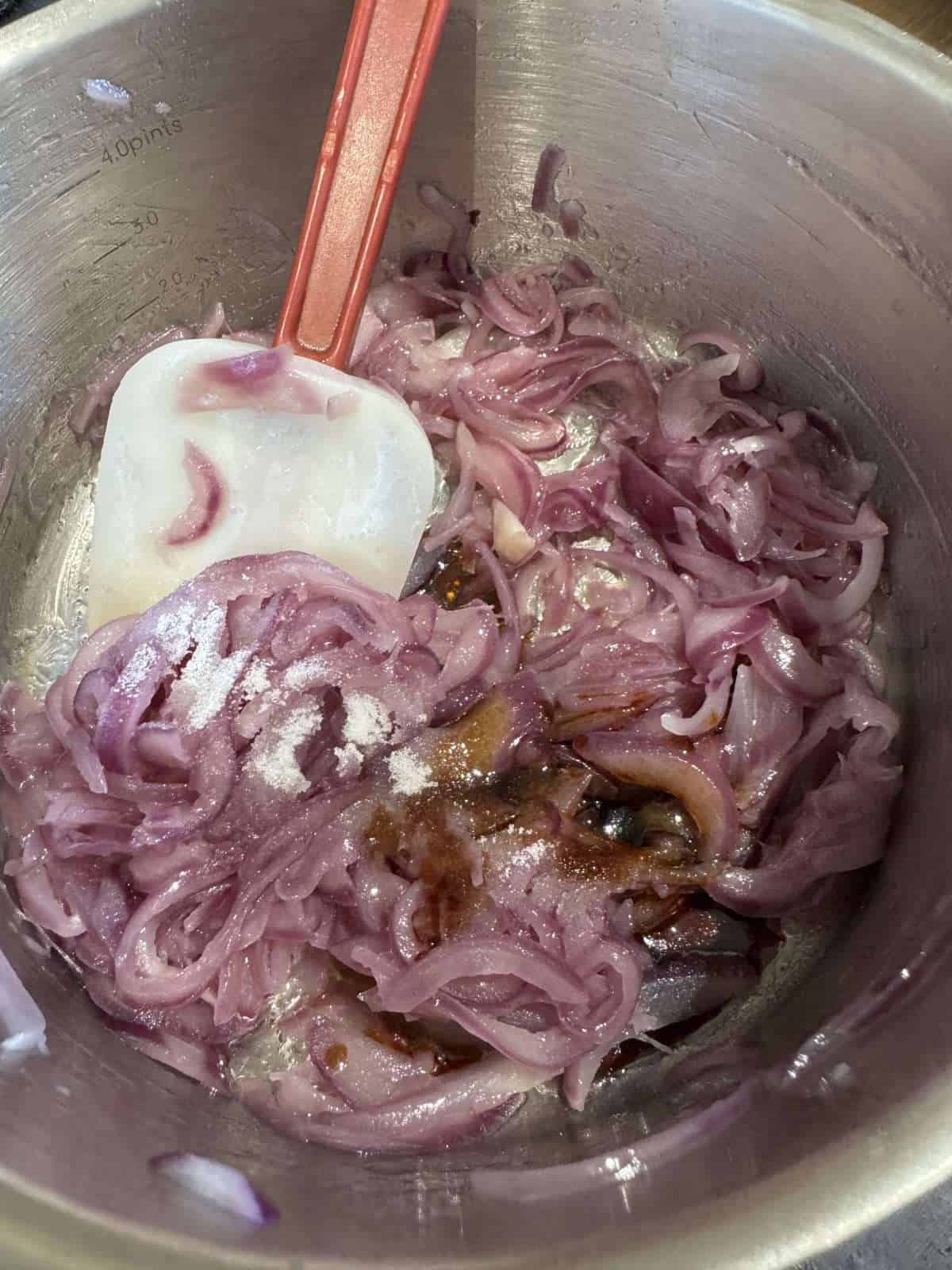caramelised onions