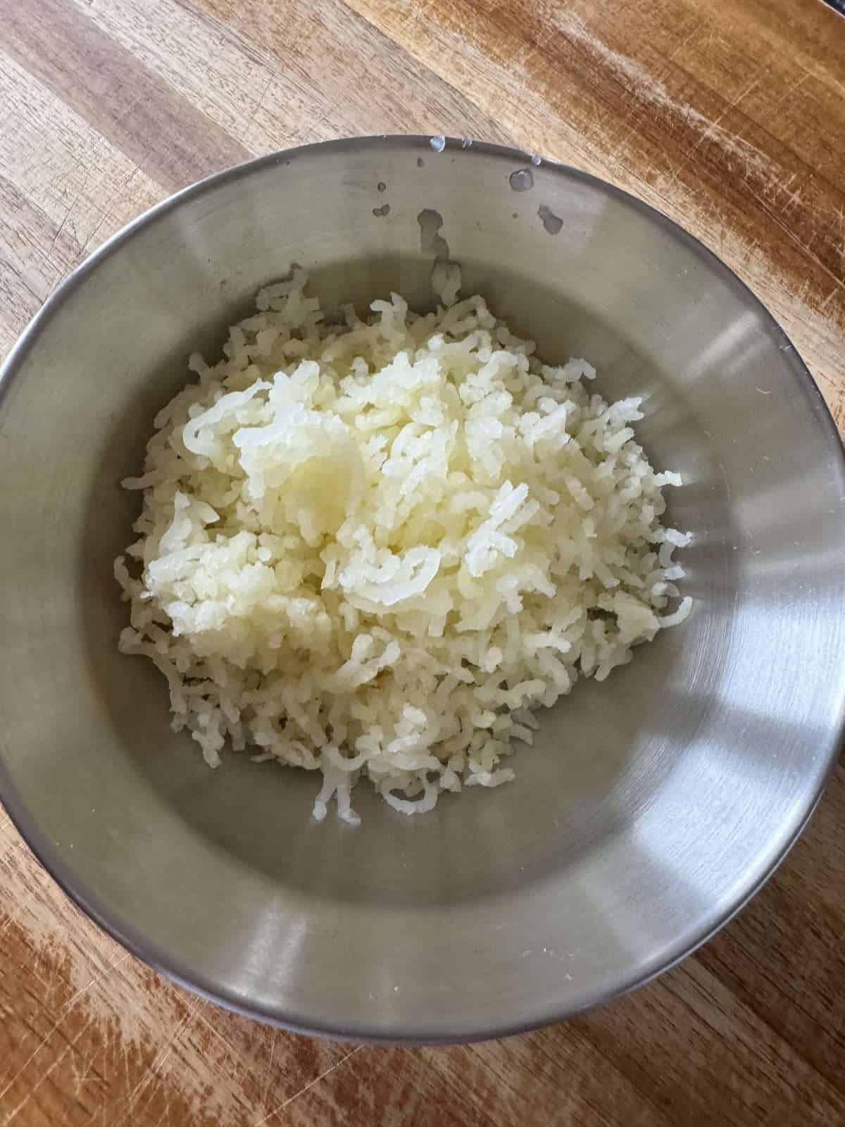 mashed potato for dough