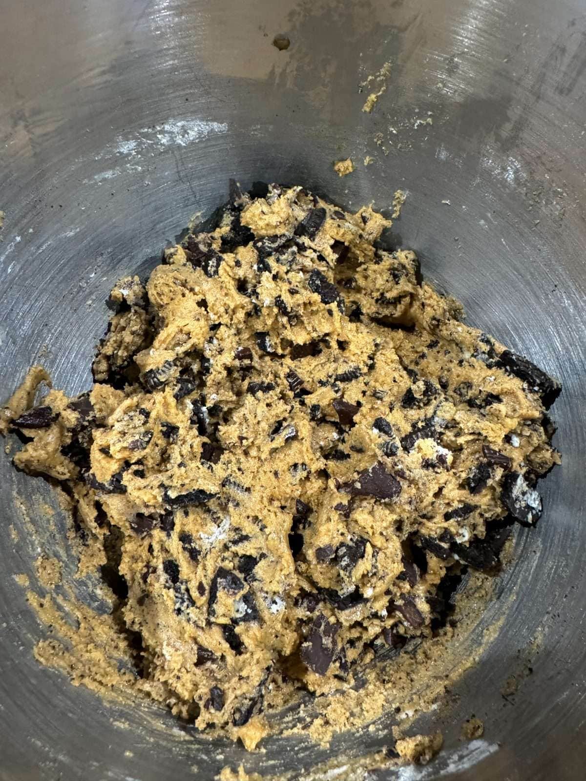 brown butter oreo cookie dough