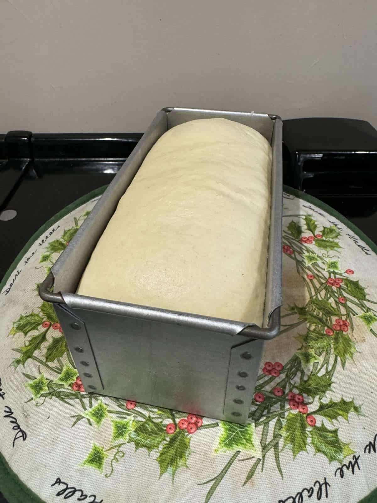 potato dough ready to bake