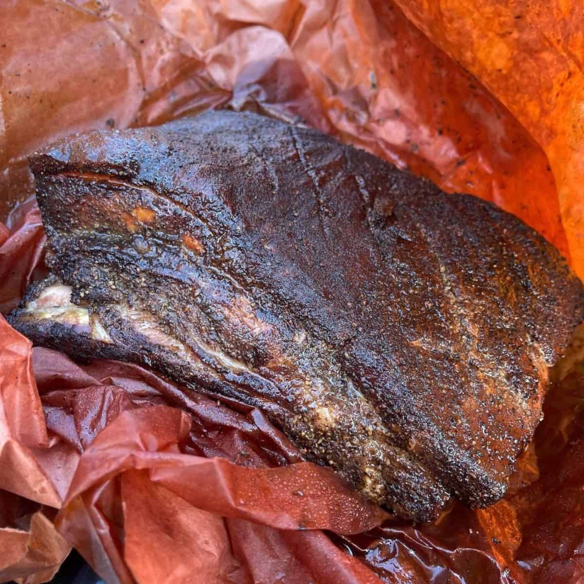 smoked pork belly