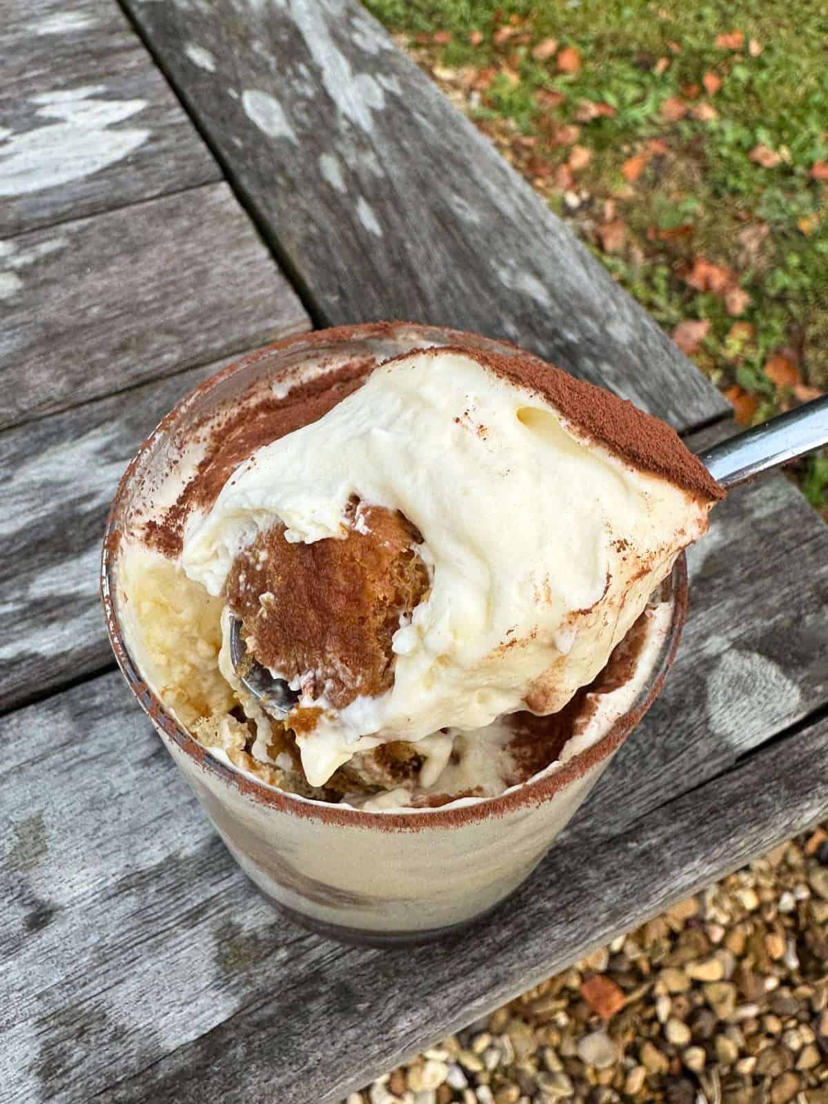 spoonful of tiramisu