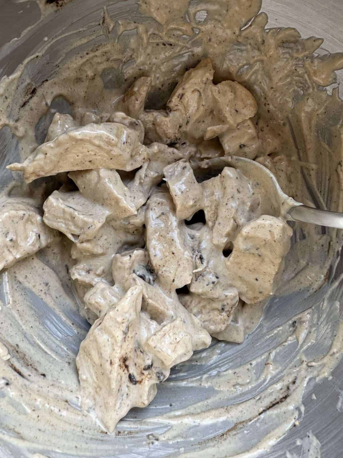 black garlic mayo chicken