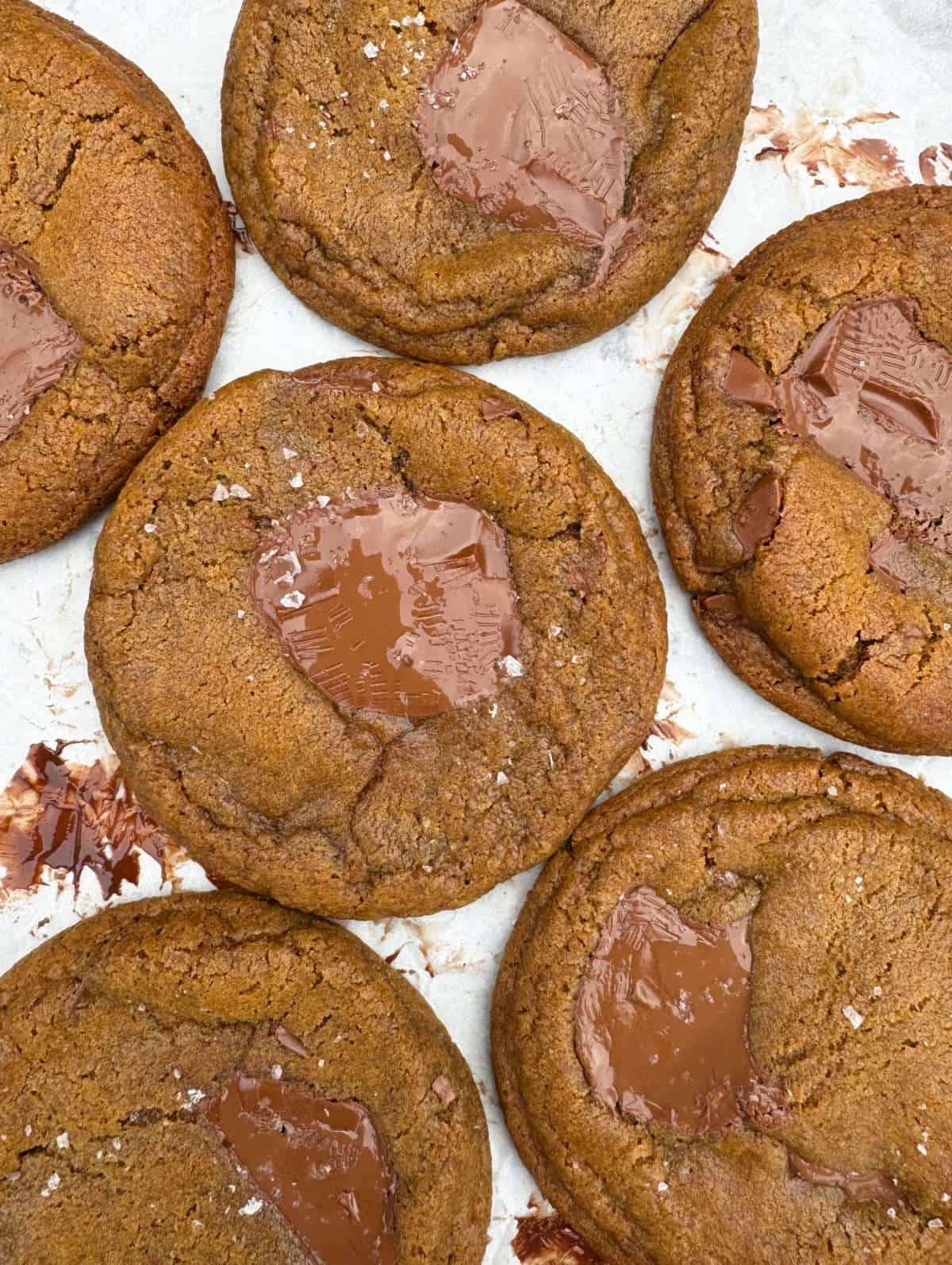 brown butter milk chocolate chip cookies