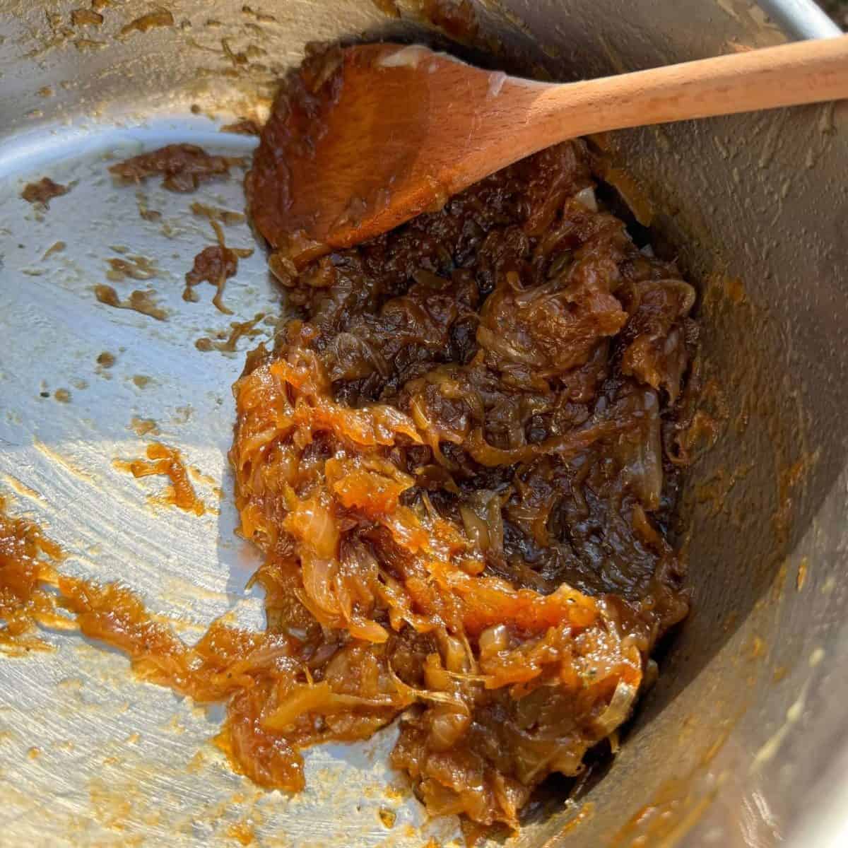 caramelised onions