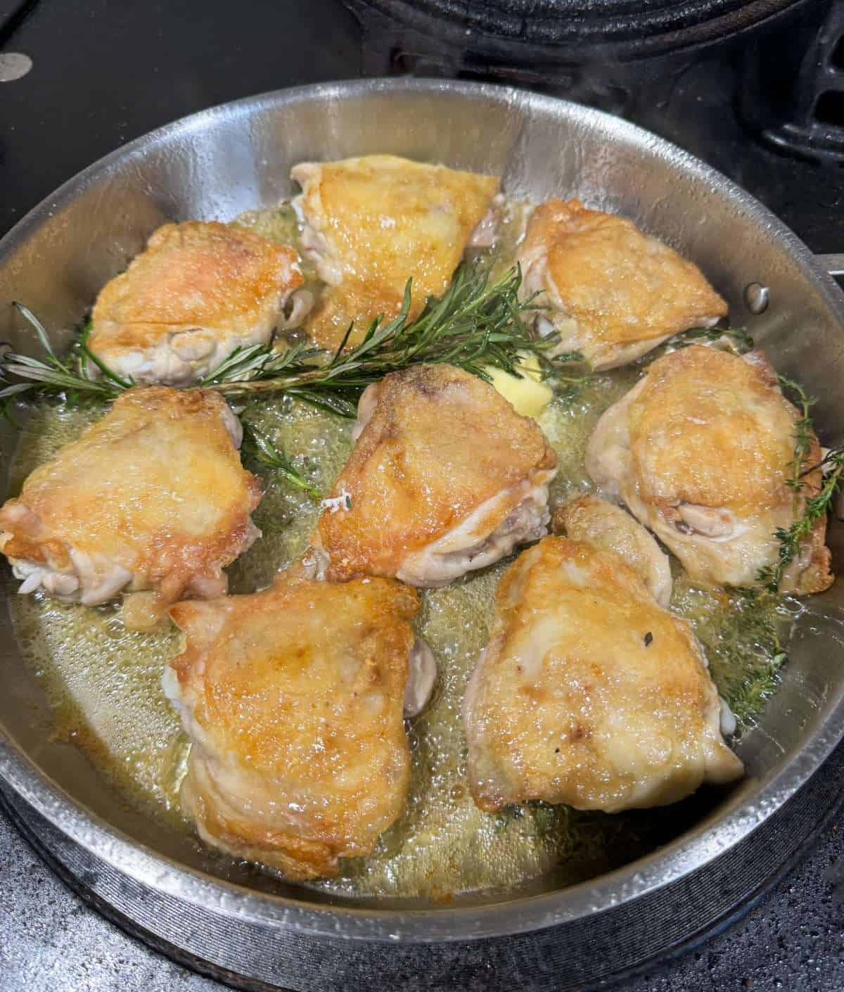 crispy chicken skin