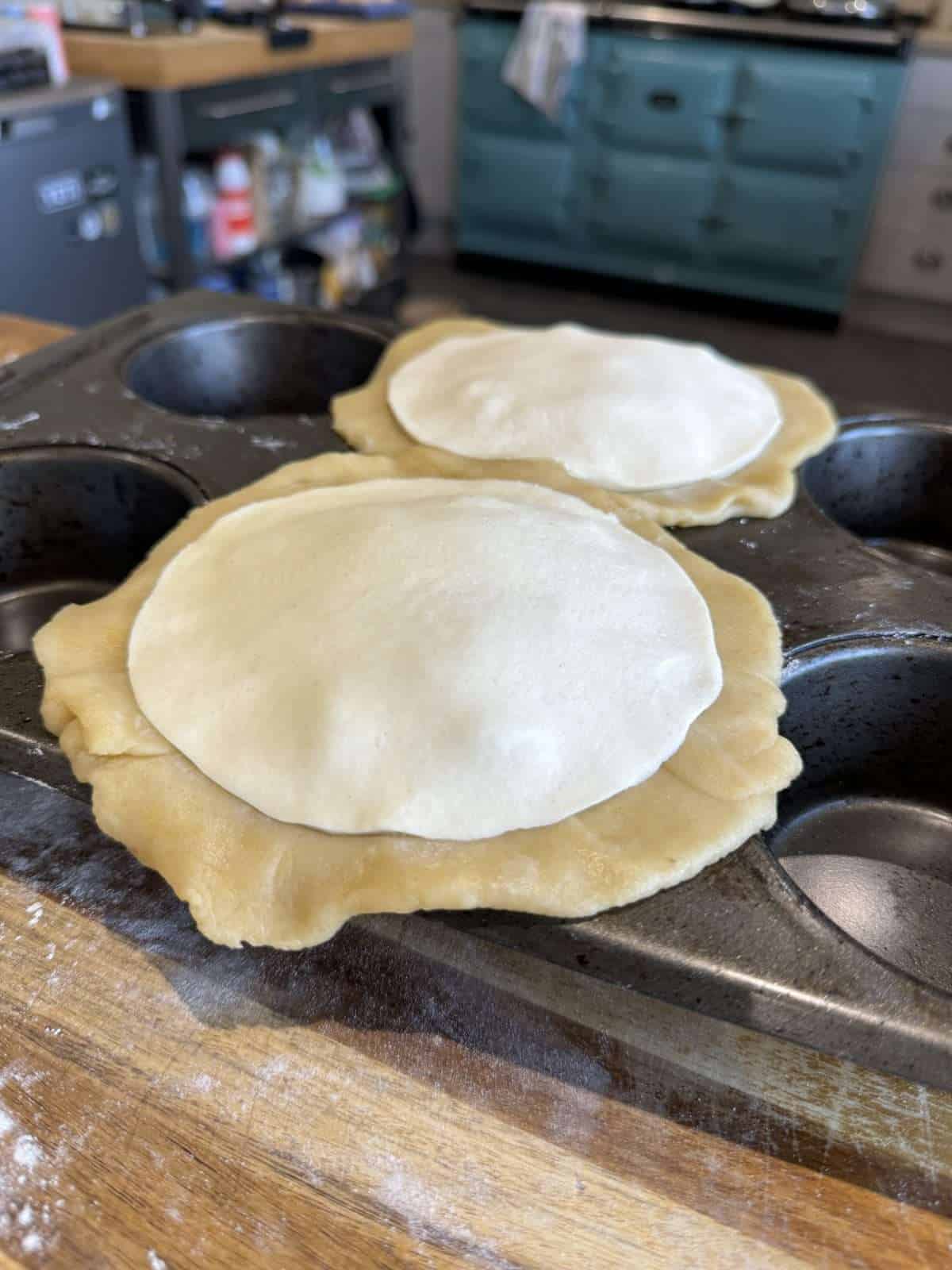 puff pastry pie topping
