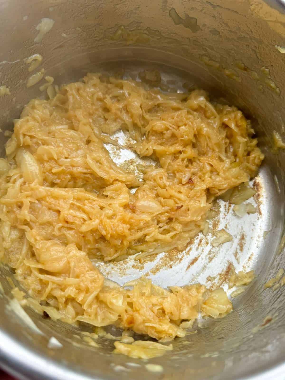 slow cooked onions