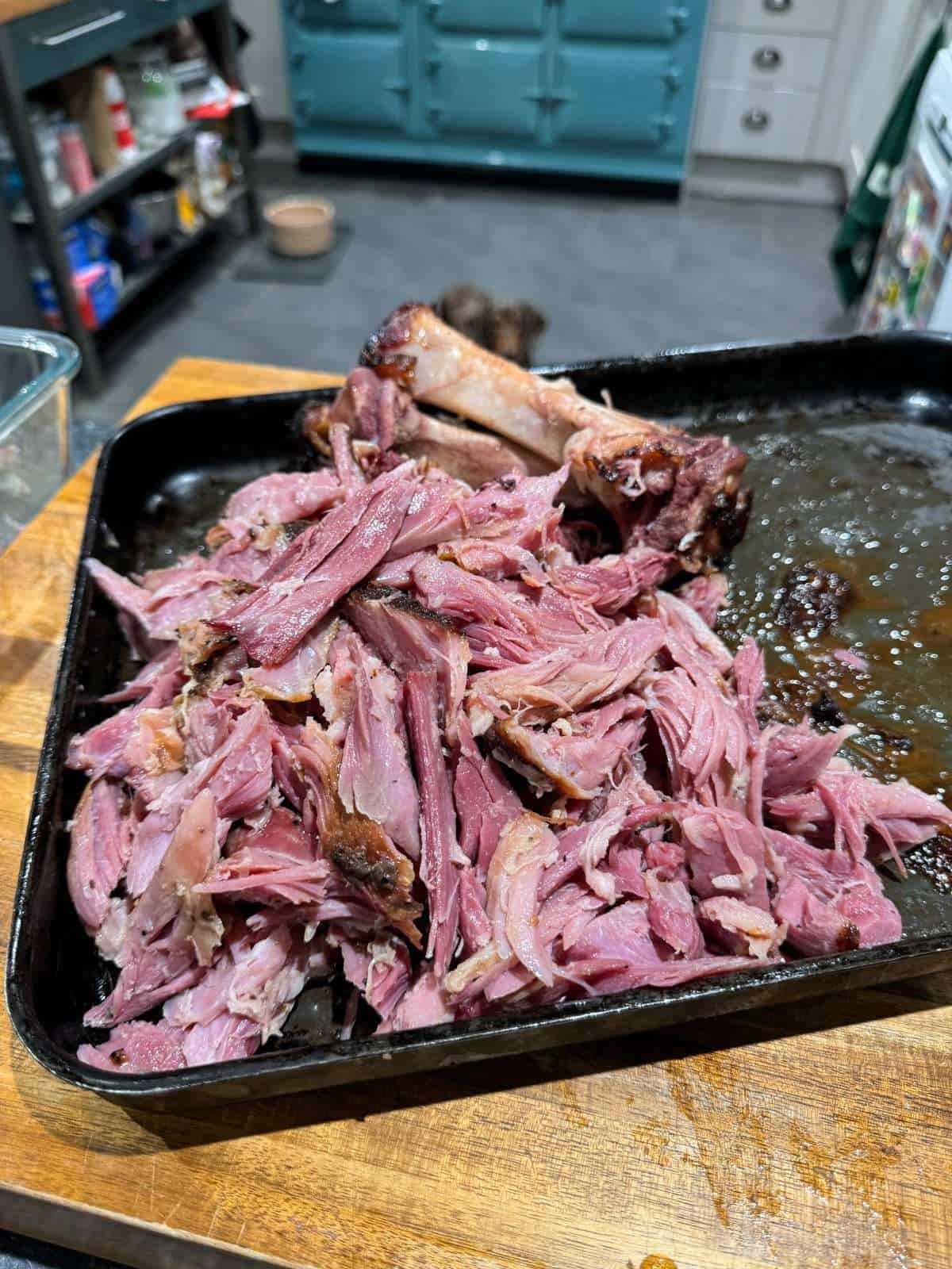 pulled smoked ham hocks