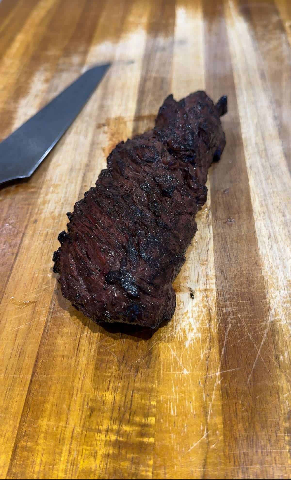 hanger steak grain