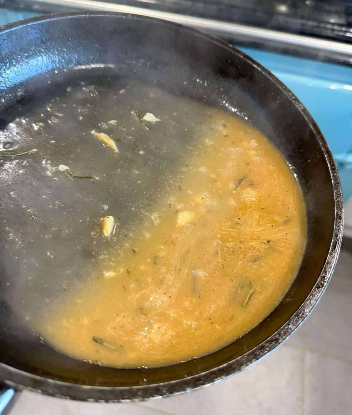 chicken stock glaze