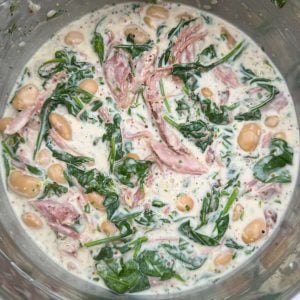 creamy mustard butter beans