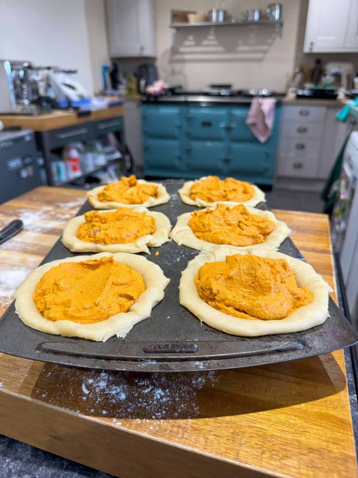 butter chicken pie filling