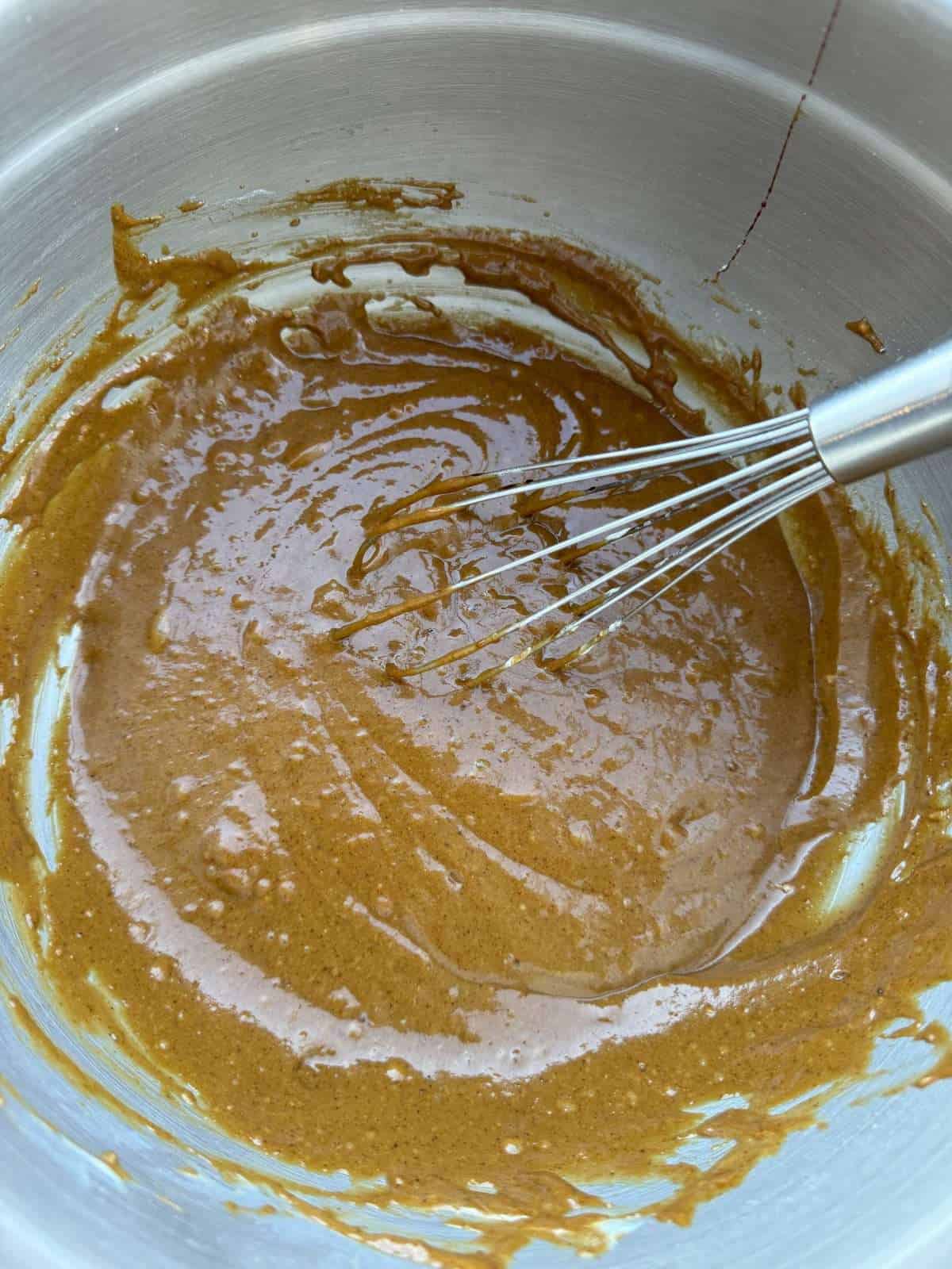 gingerbread cake batter