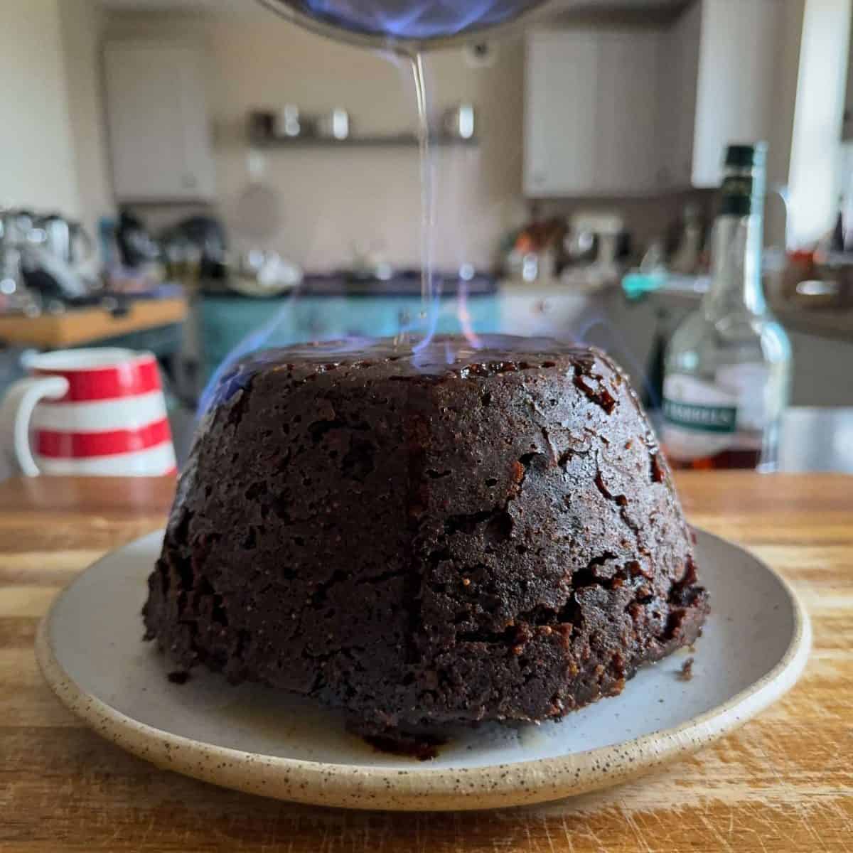 Guinness Christmas pudding