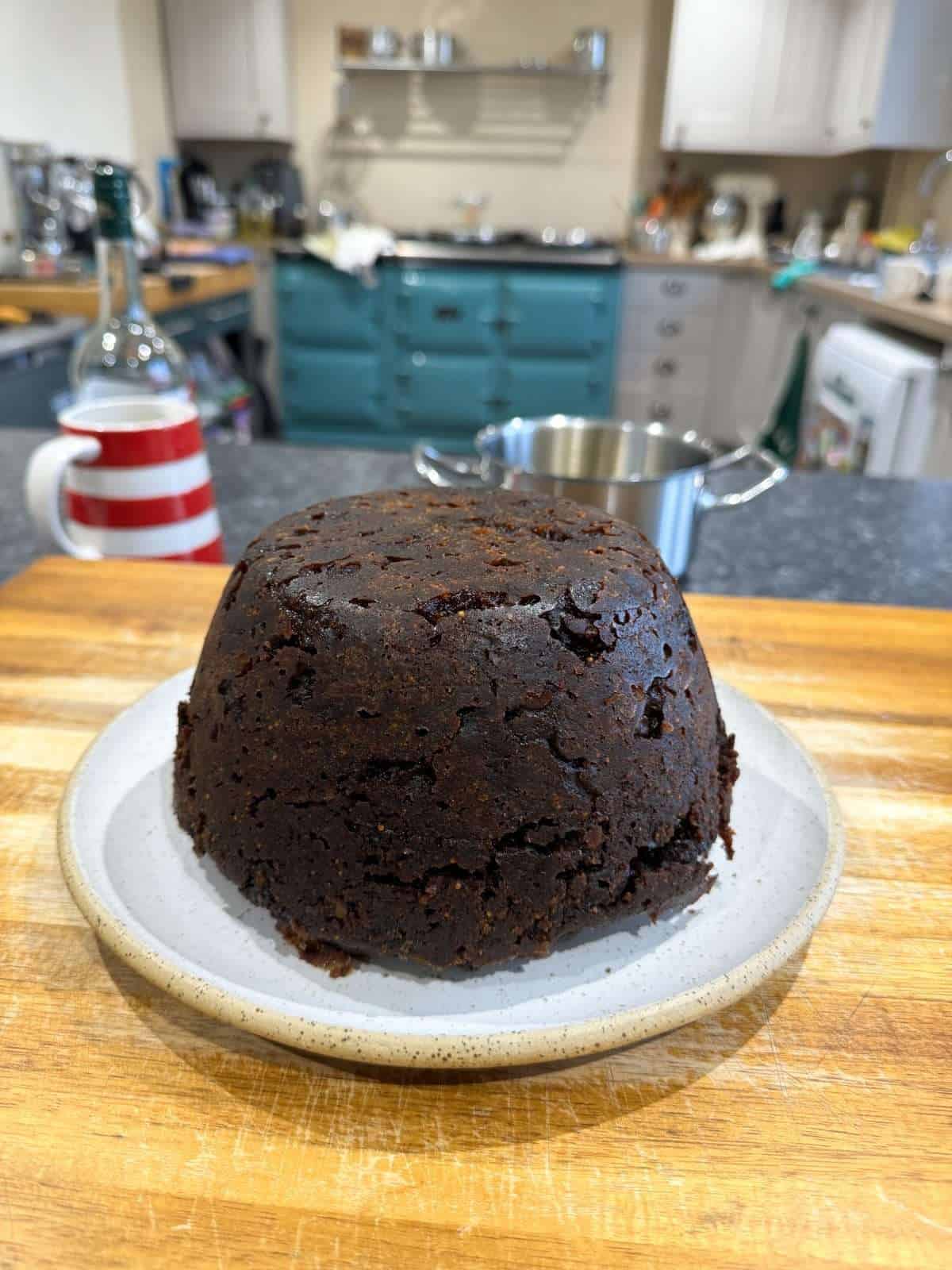 steamed figgy pudding