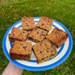 leftover Christmas pudding flapjacks