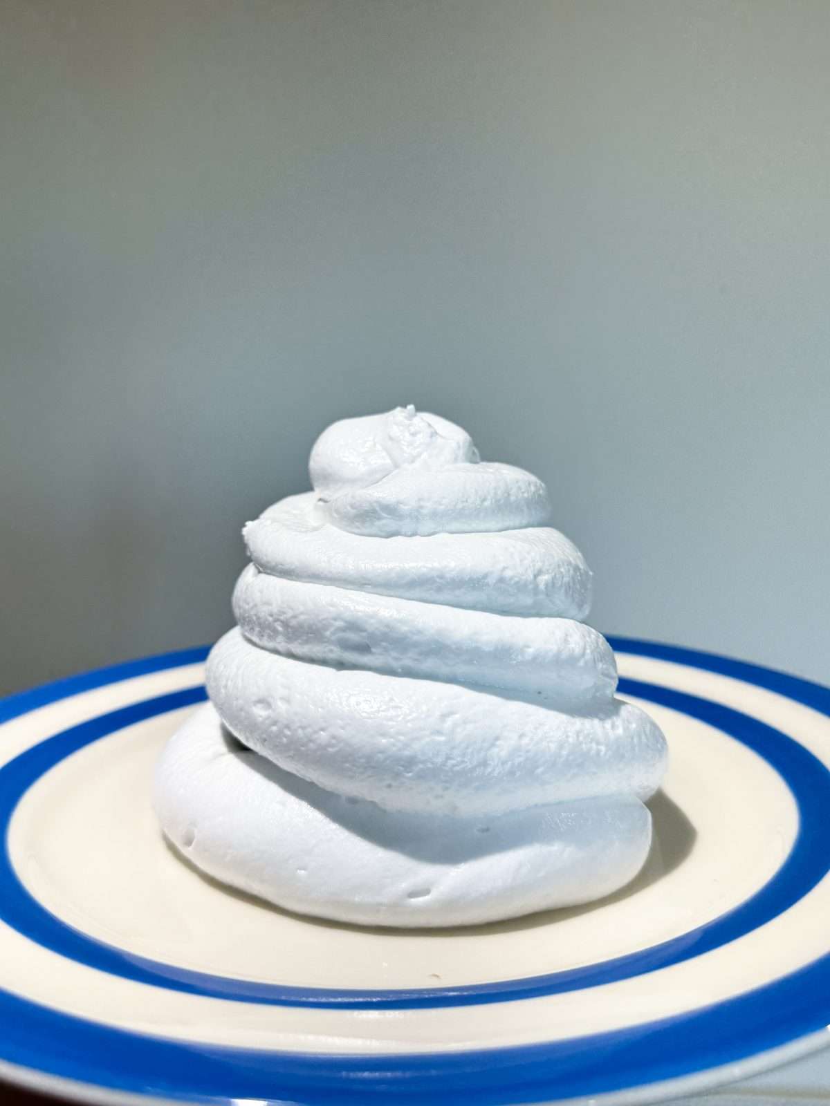 piped Italian meringue