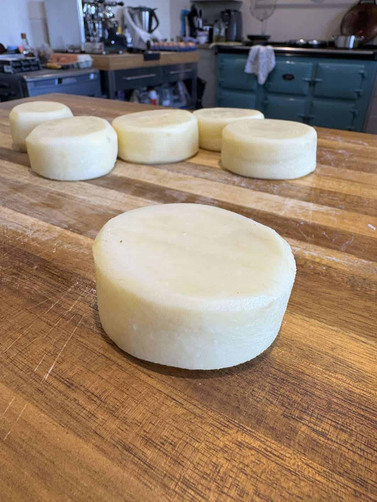 prepped fondant potato
