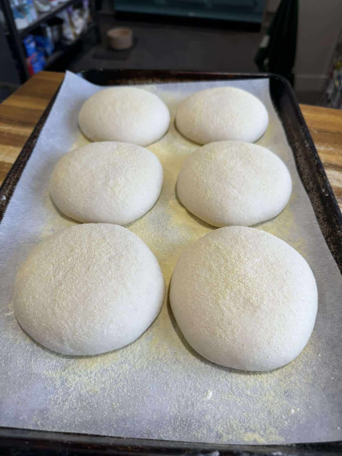 proved rolls ready to bake