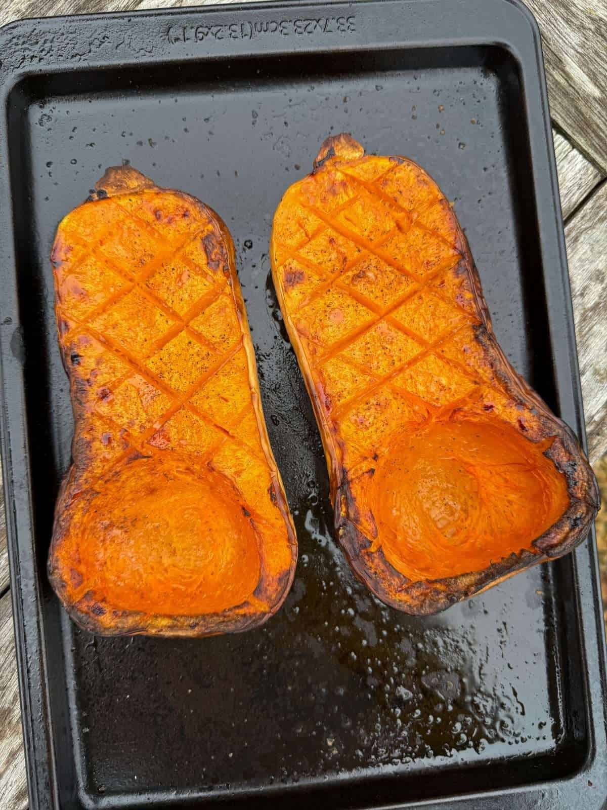 roasted butternut squash for puree