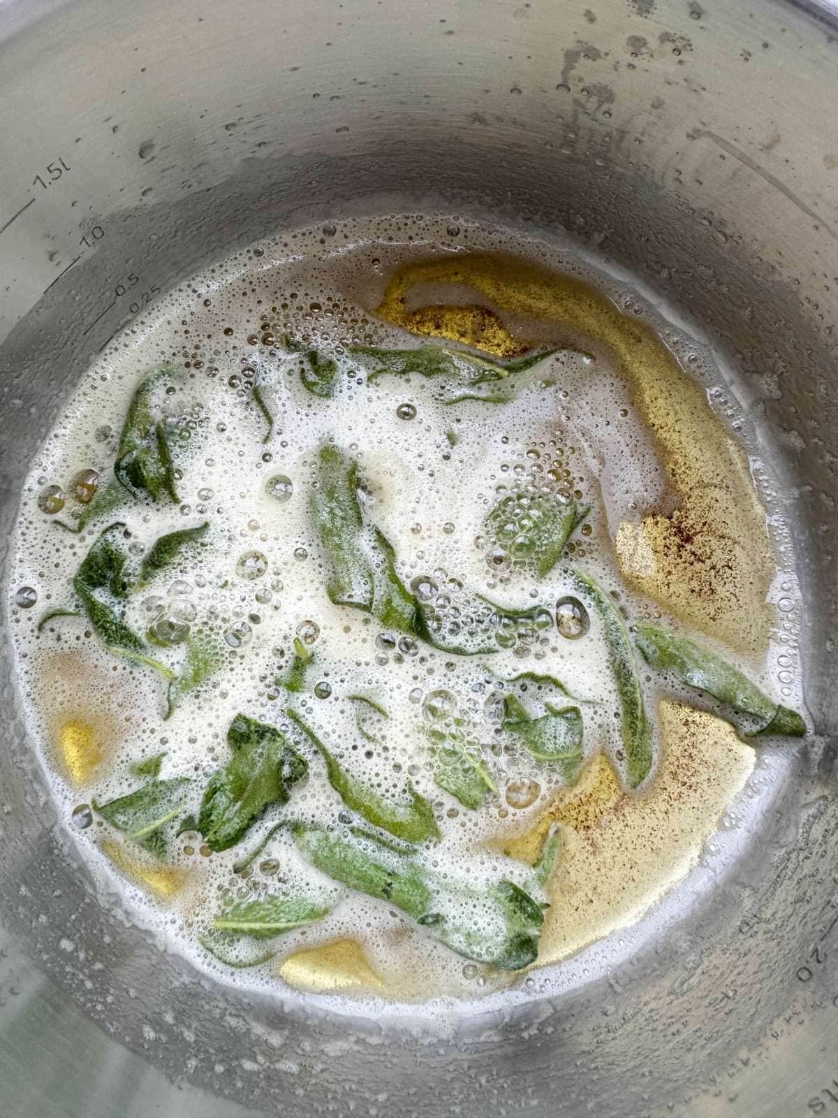 sage brown butter