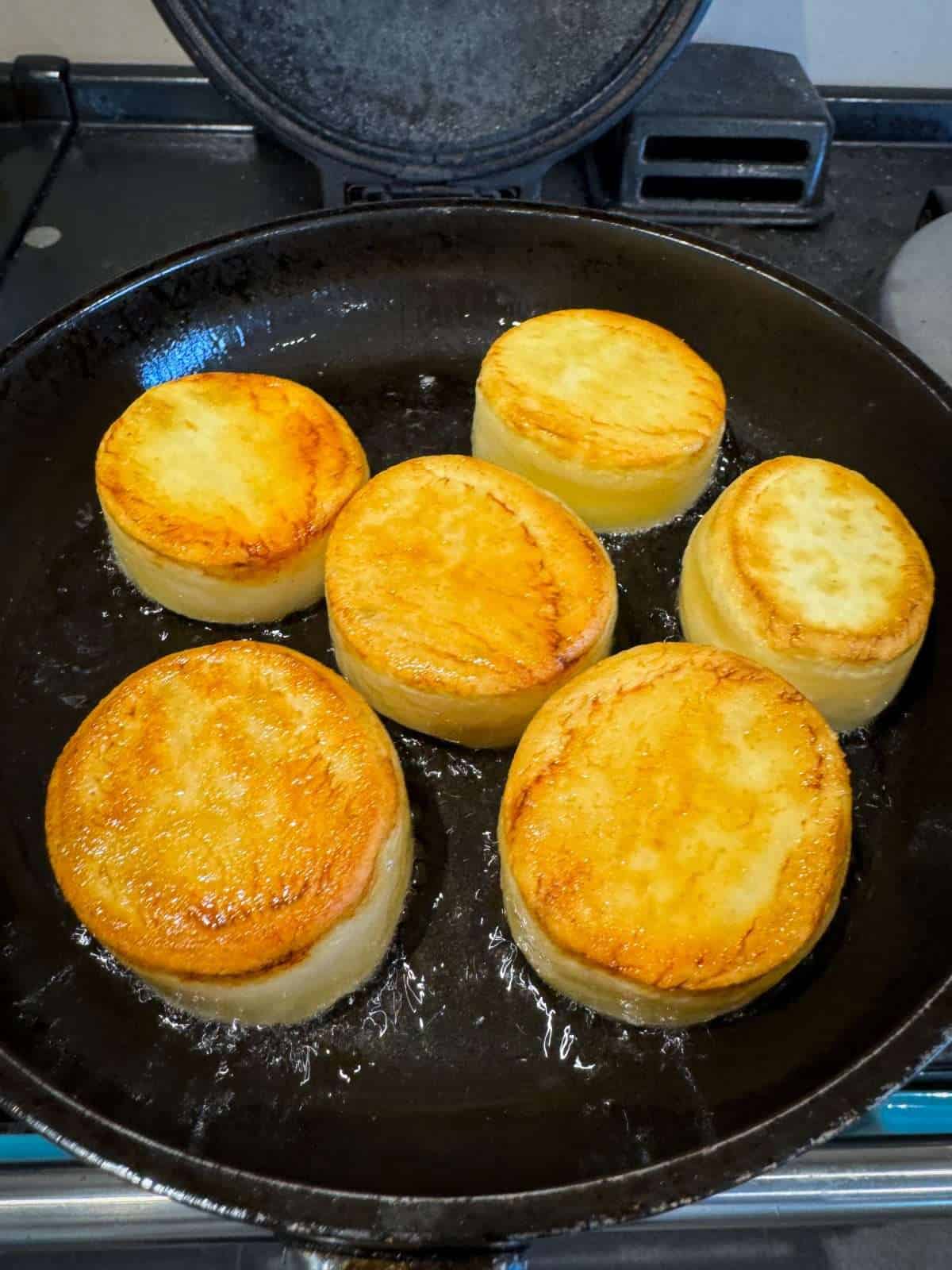 seared potatoes